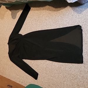 Long sleeve shimmer dress M #175